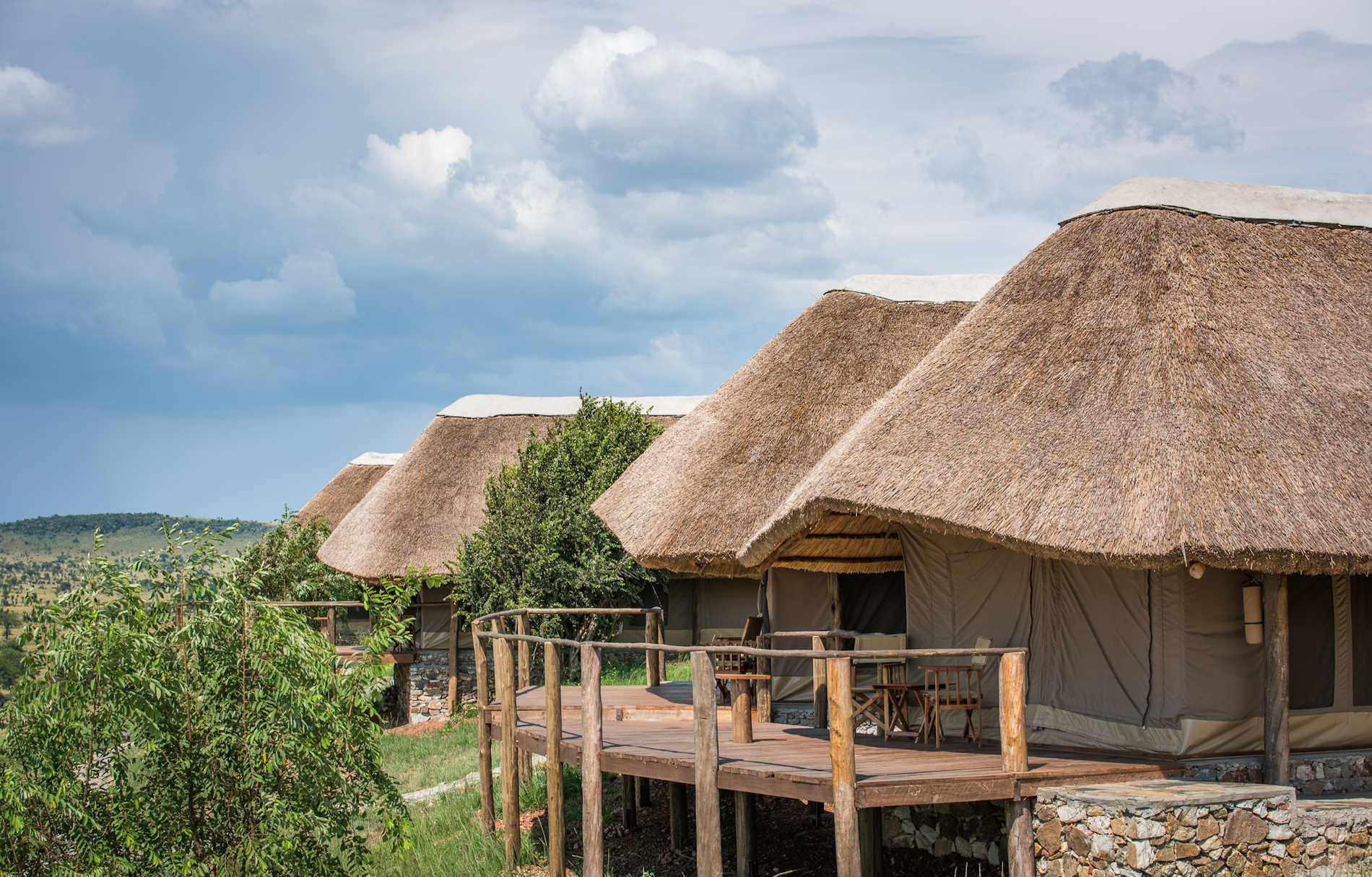 Bungalows, Mara River Post Tanganyika Expeditions, Tansania