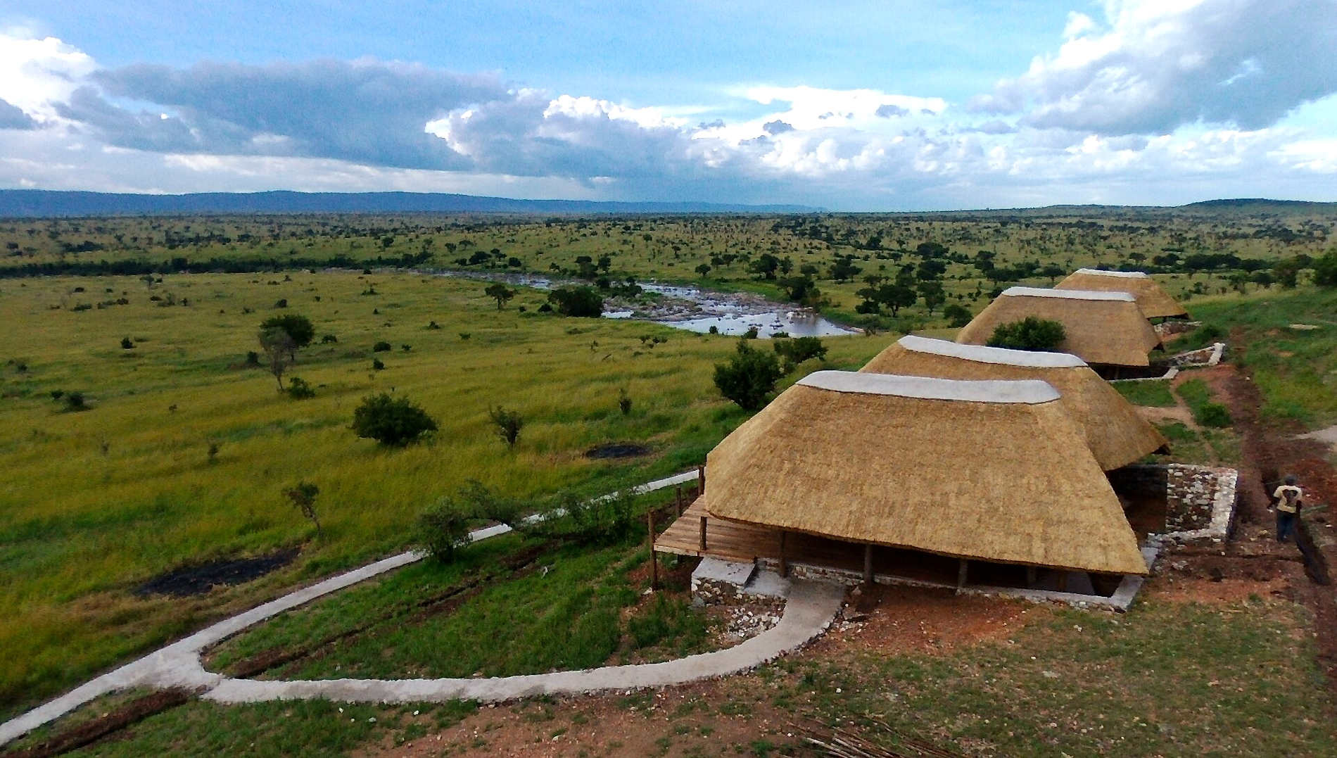 Von oben gesehen, Mara River Post Tanganyika Expeditions, Tansania